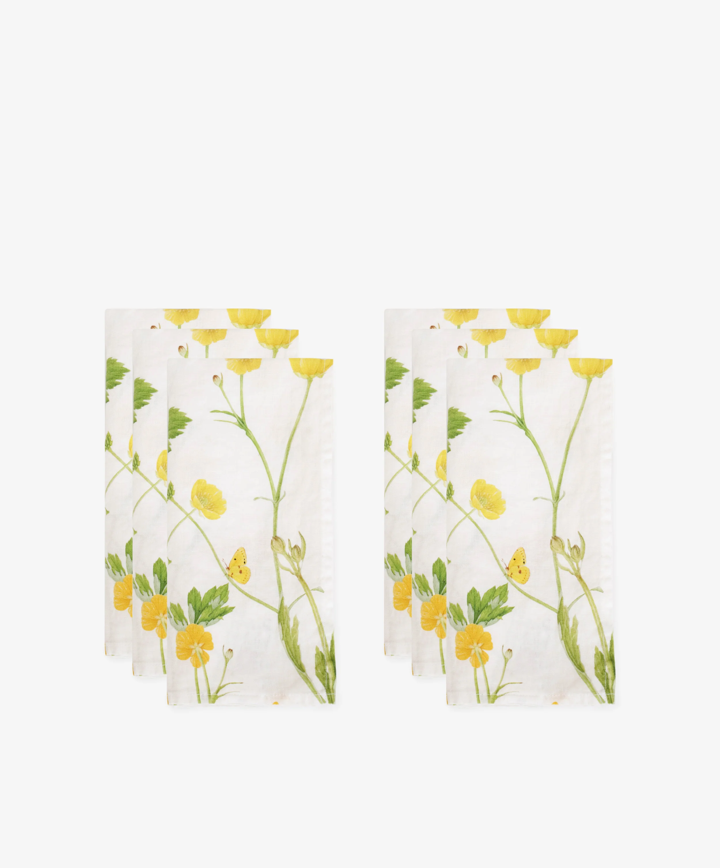 Buttercup Linen Napkin, Set of 6