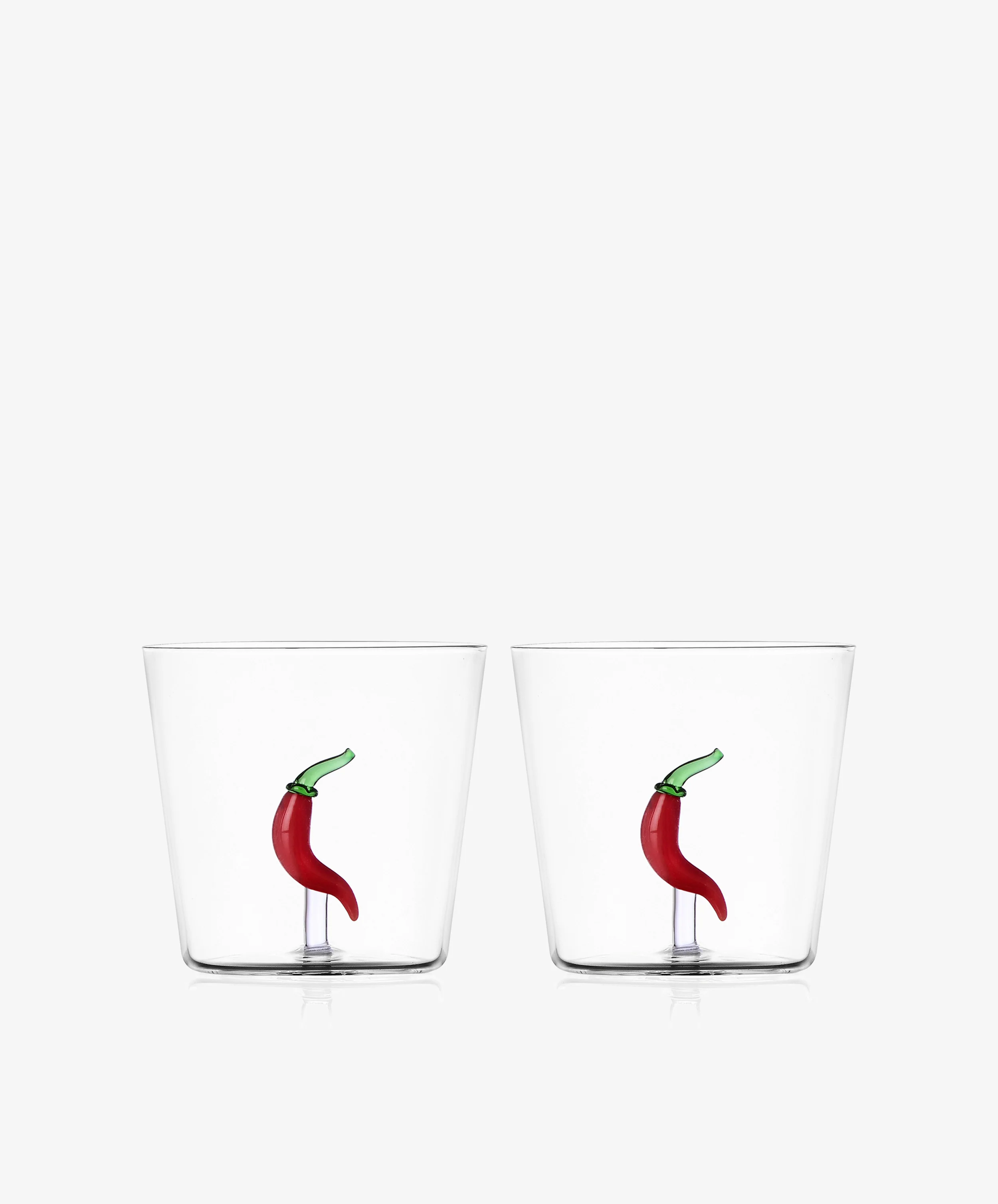 Chili Pepper Tumbler, Set of 2