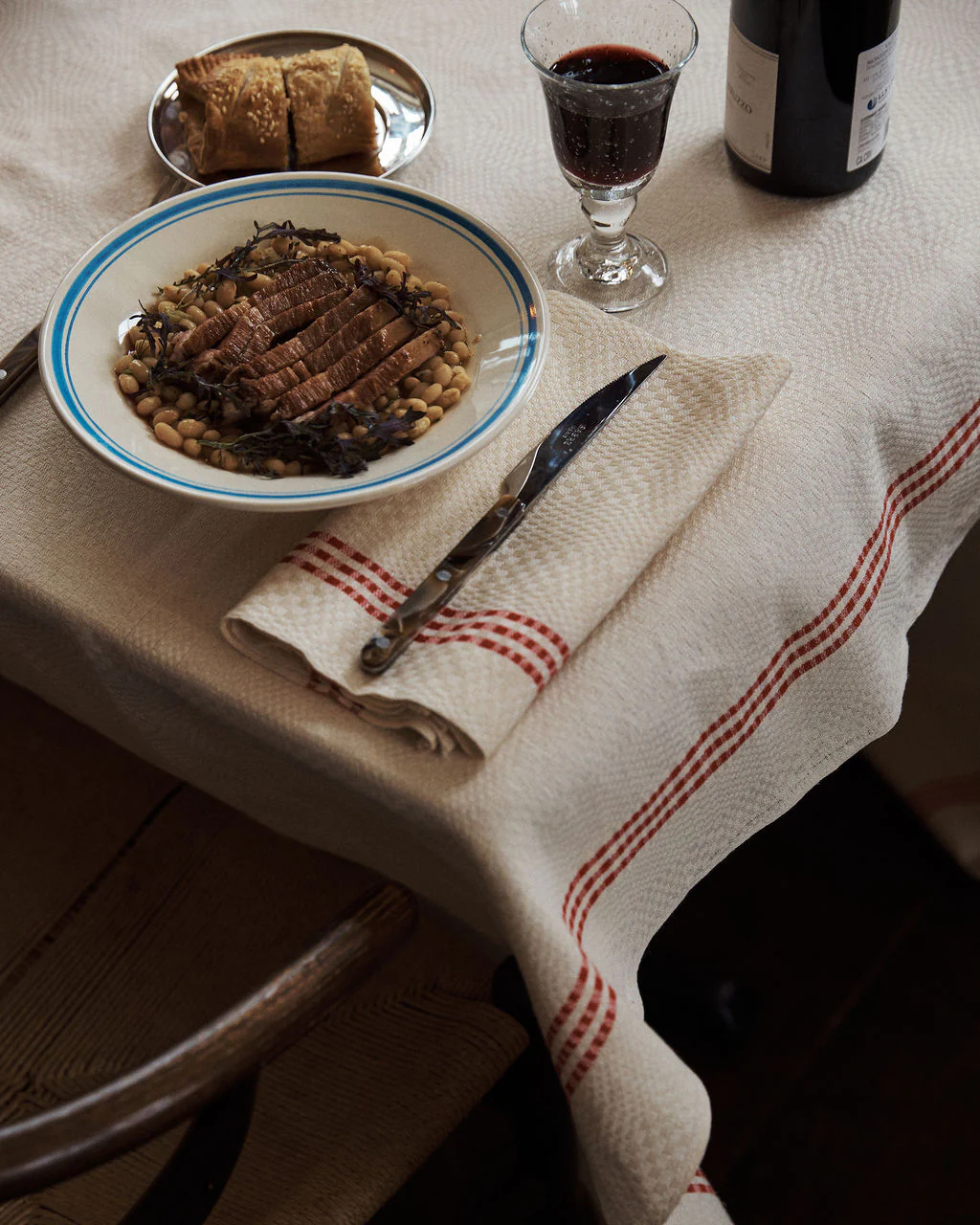 Folk Pasta Bowl, Jester - Image 2