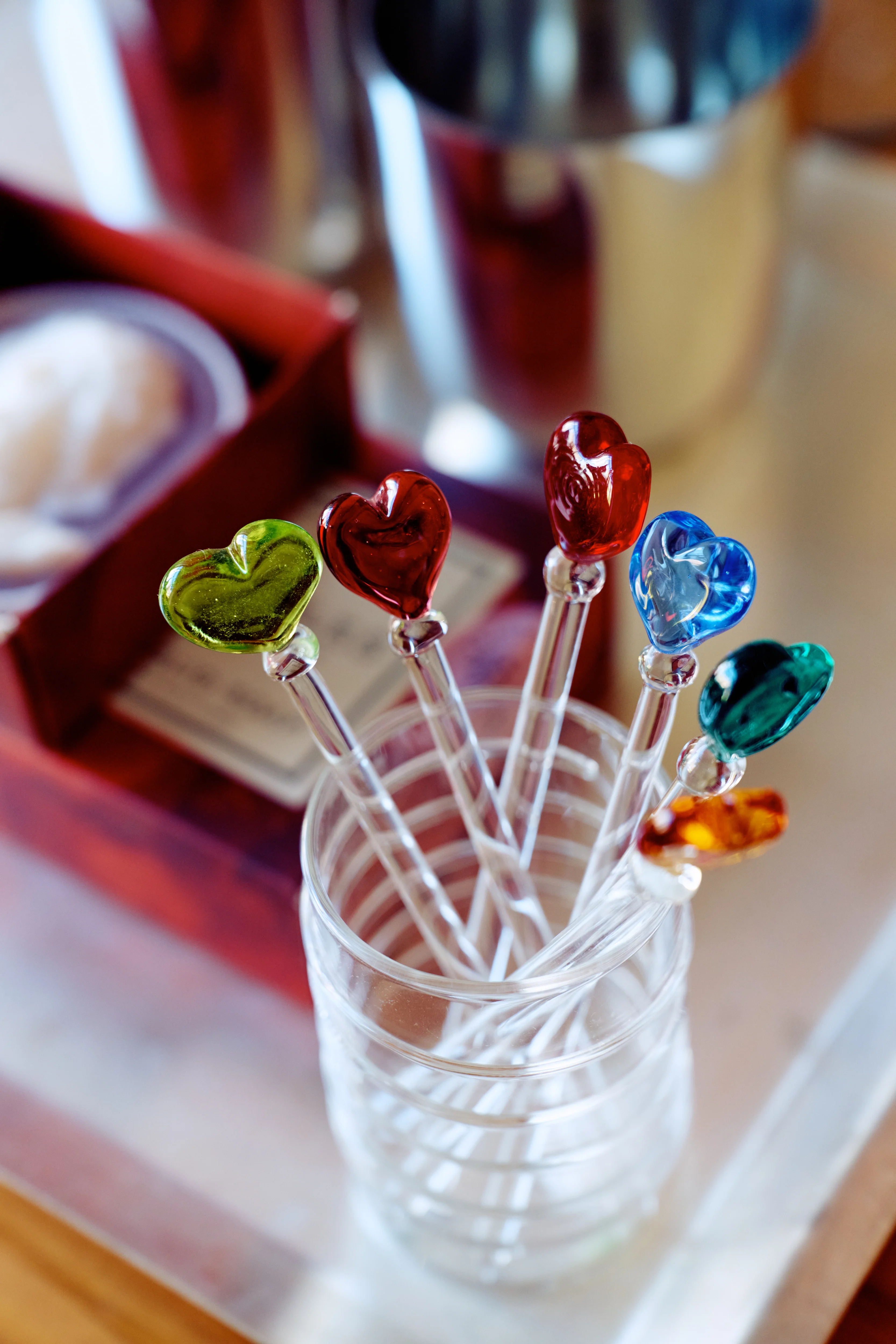 Heart Cocktail and Nibble Sticks, Set of 6 - Image 2