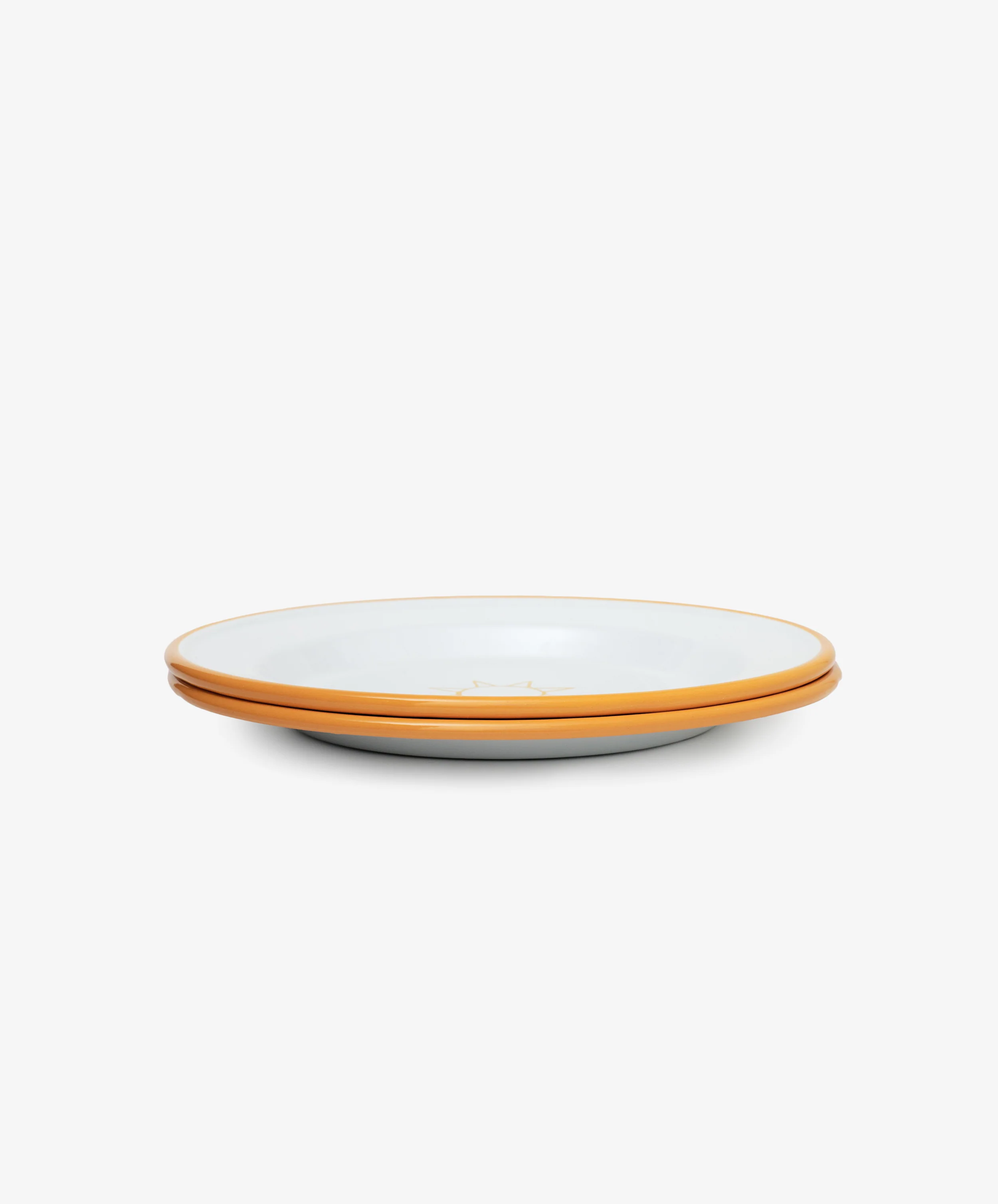 Il Sole Enamel Plate, Set of 2 - Image 3