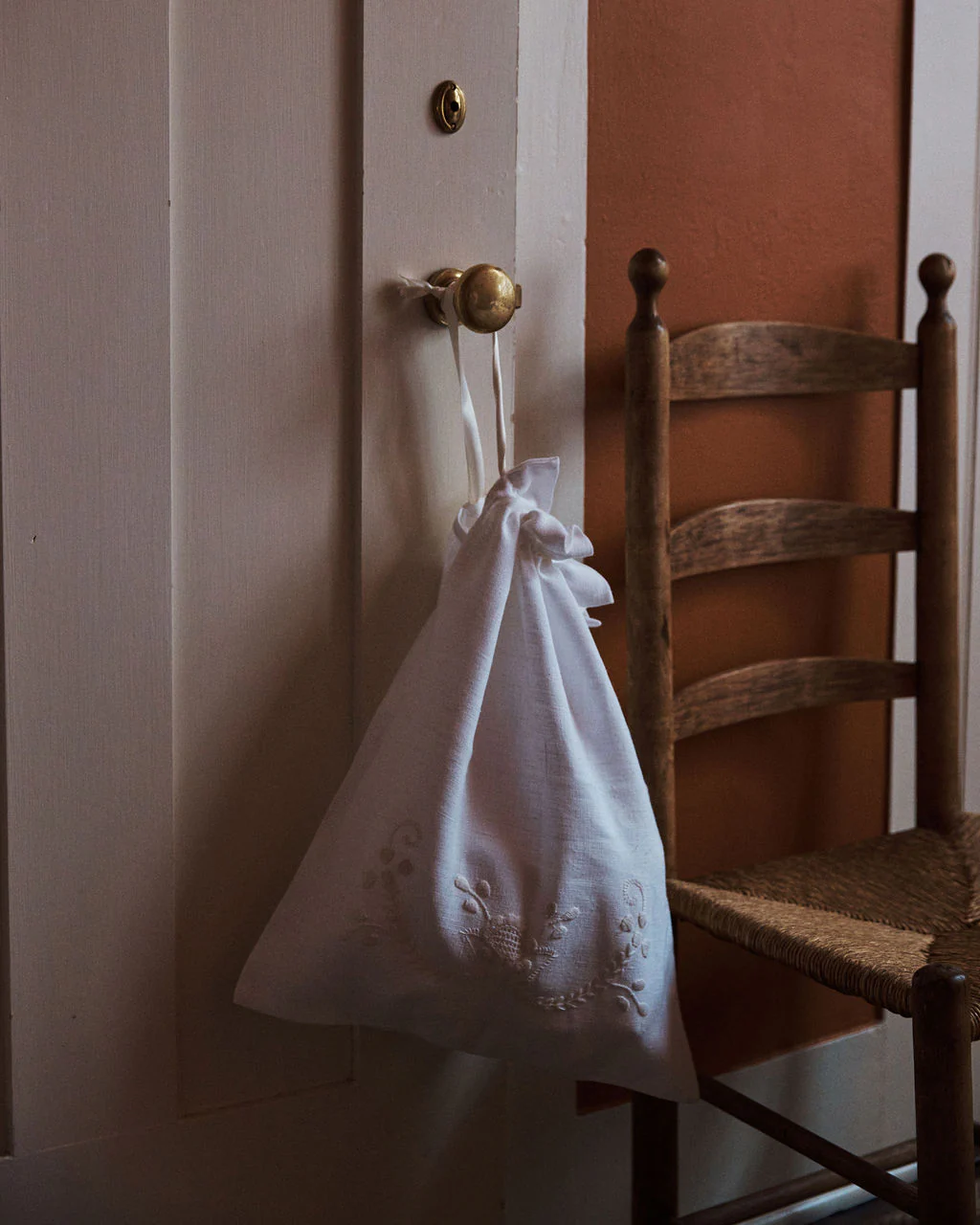 Linen Drawstring Bag - Image 2