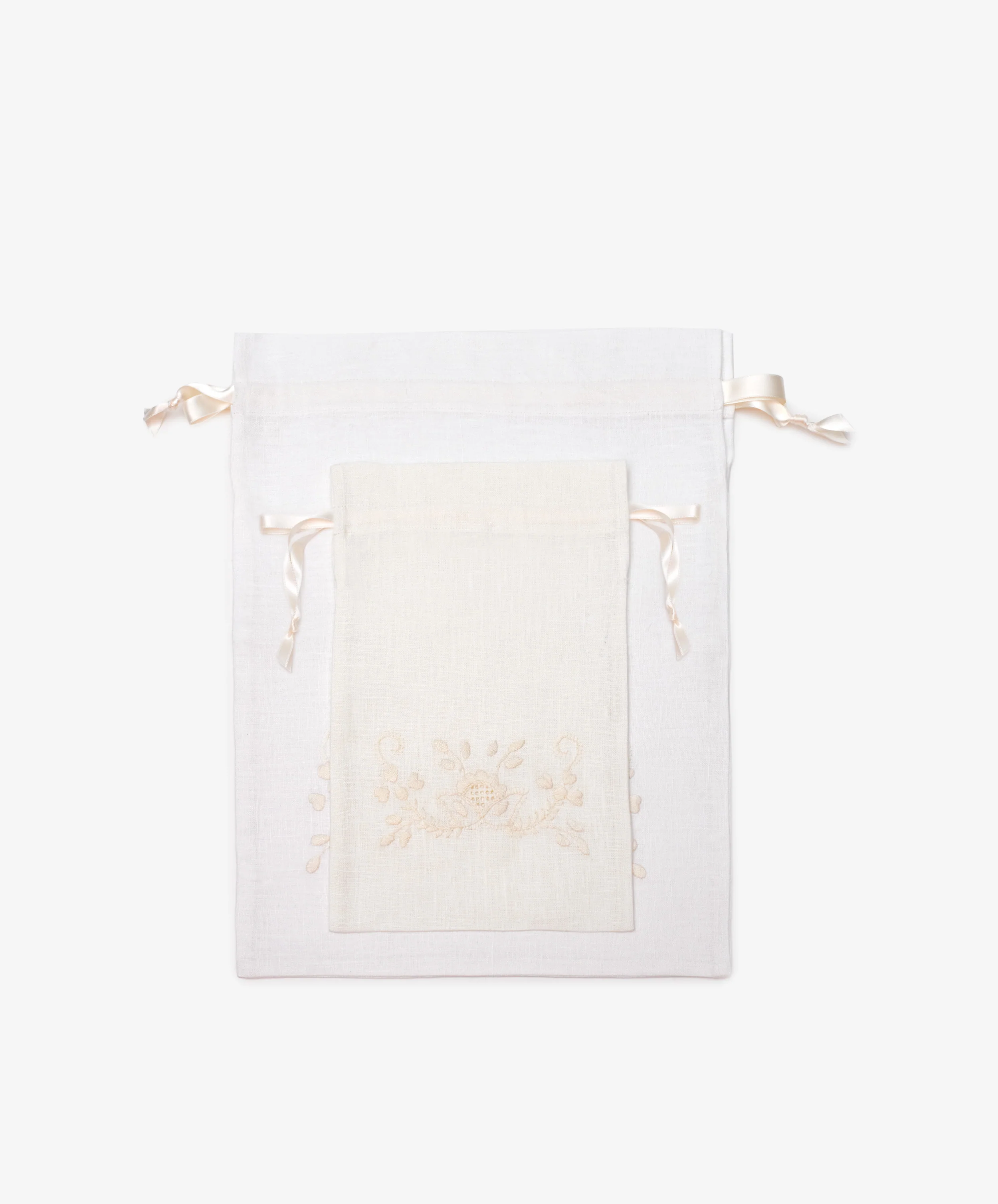 Linen Drawstring Bag - Image 3