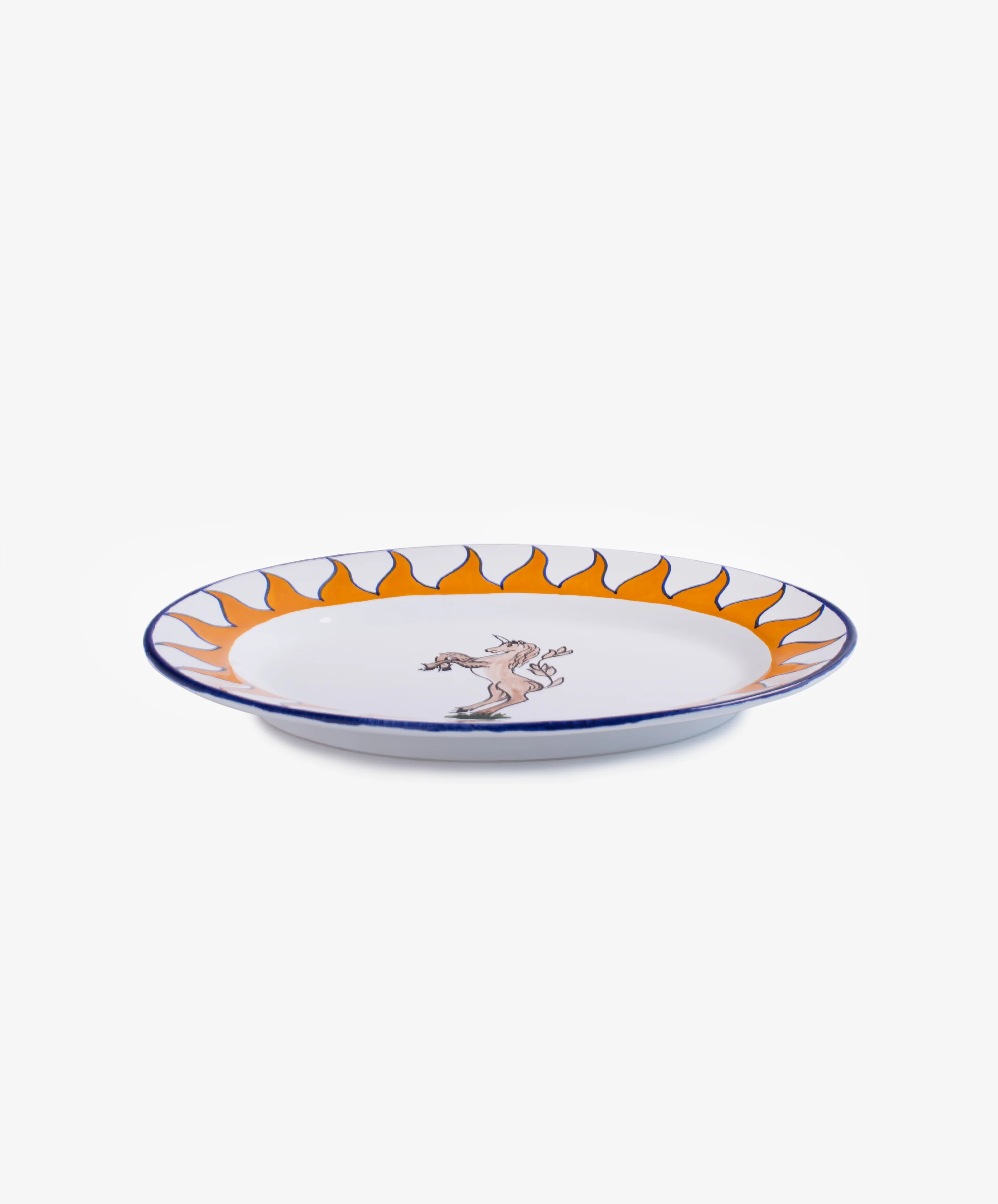 Palio Oval Serving Platter, The Unicorn - Image 2