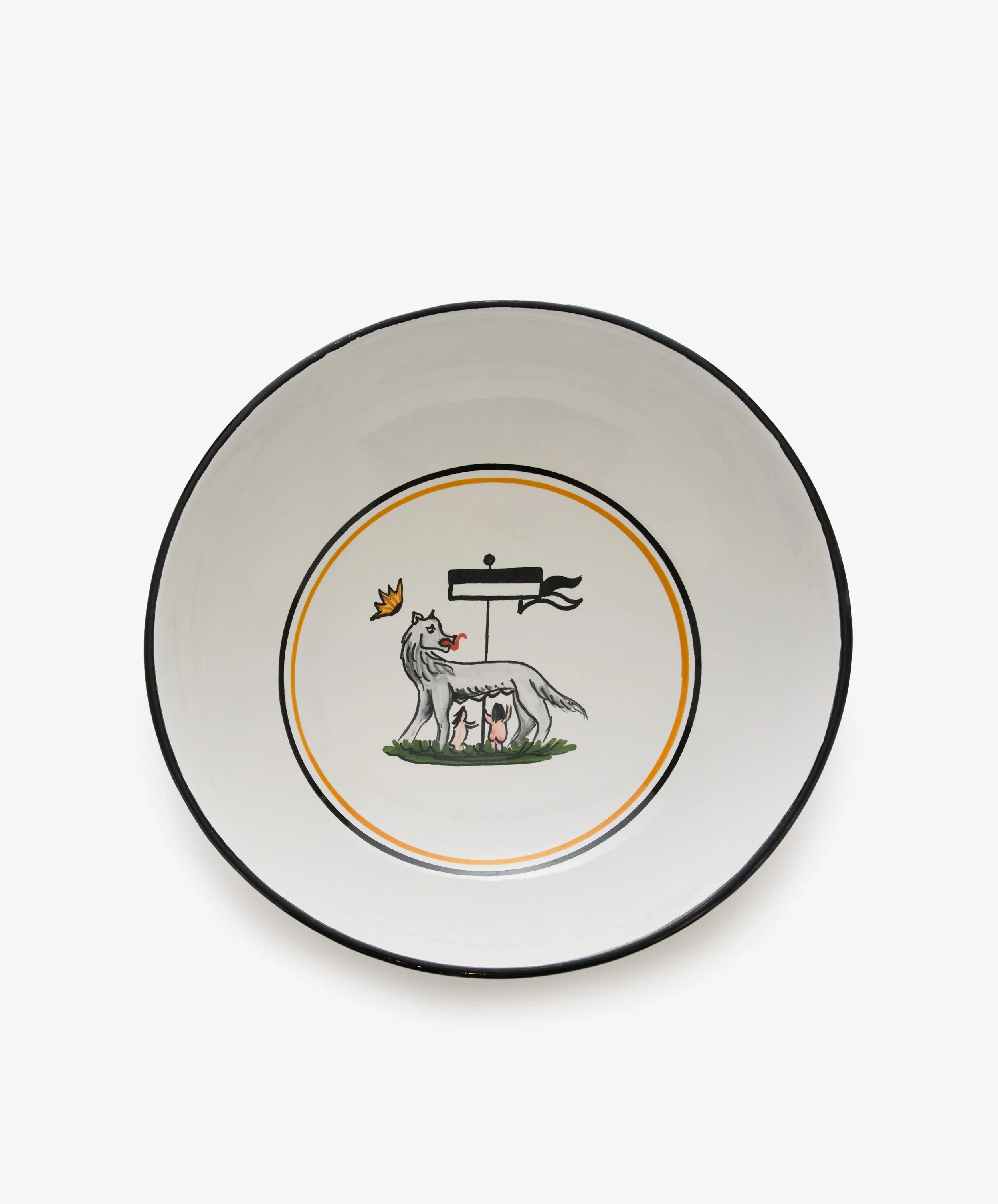 Palio Serving Bowl, The She Wolf - Image 2