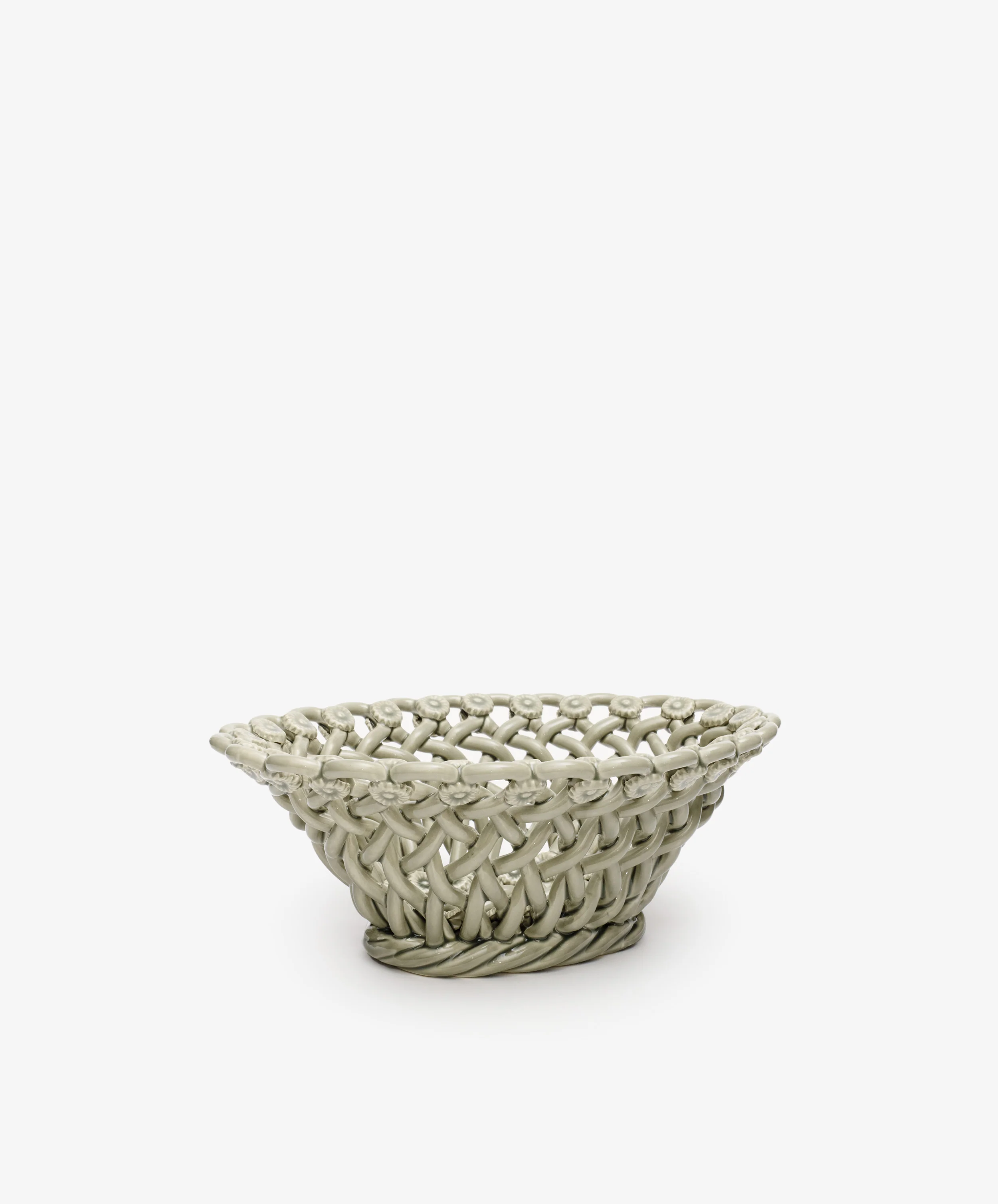 Remi Decorative Flower Fruit Bowl - Image 3